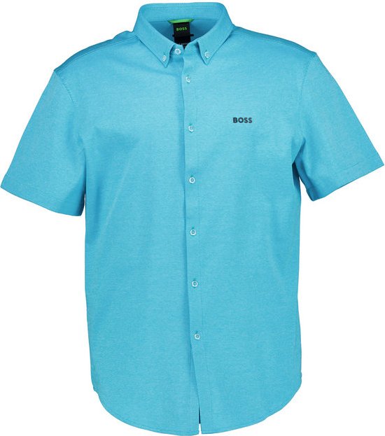BOSS Green Herren Hemd blau meliert