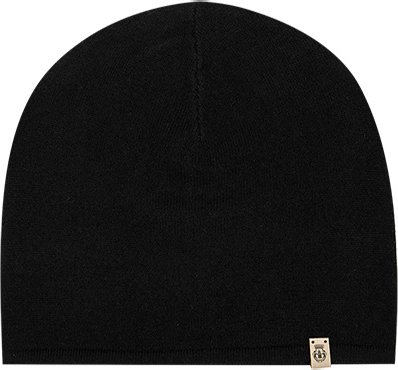 Roeckl Herren Mütze schwarz Kaschmirwolle