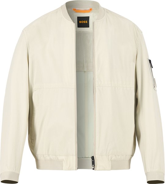 BOSS Orange Herren Jacken beige unifarben