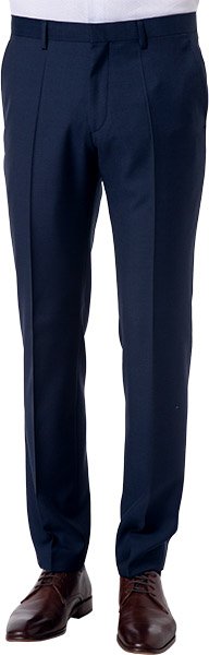 ROY ROBSON Herren Hose blau meliert Slim Fit