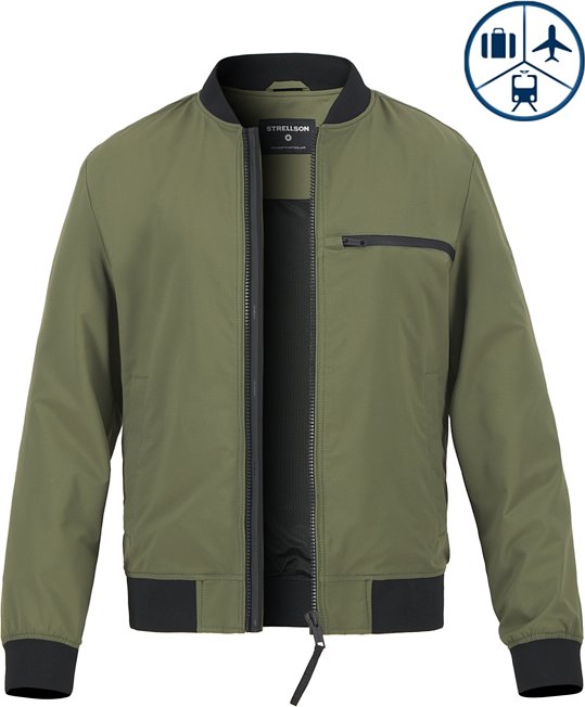 Strellson Herren Jacken grün unifarben
