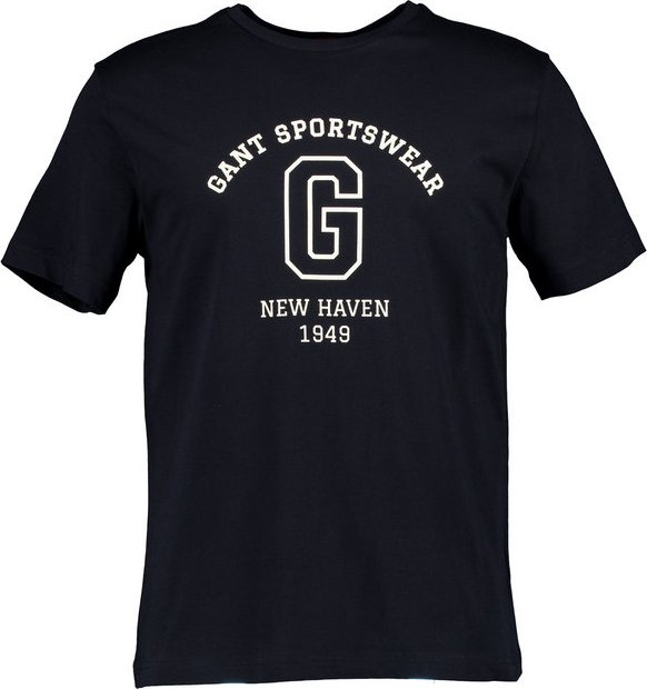 Gant Herren T-Shirt schwarz