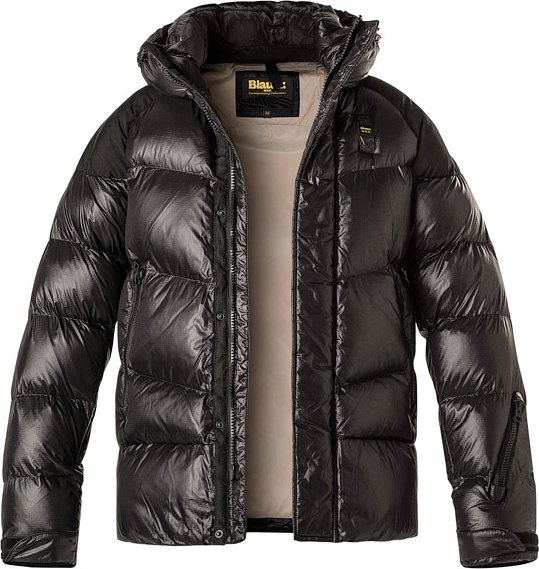Thumbnail - Blauer. USA Herren Steppjacke schwarz unifarben