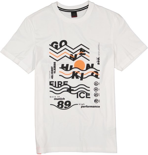 FIRE + ICE Herren T-Shirt weiß