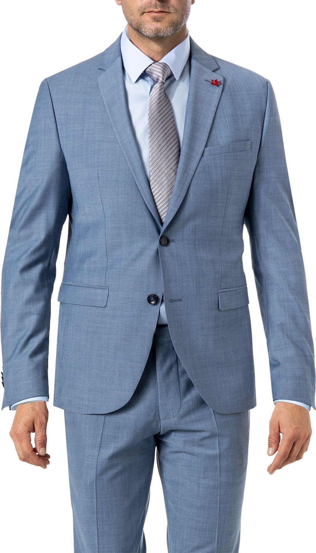 CINQUE Herren Sakko blau meliert