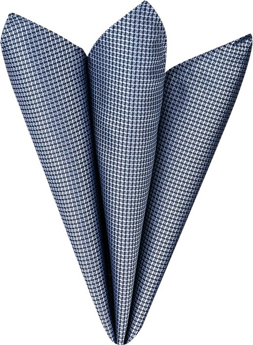 OLYMP Herren Einstecktuch blau