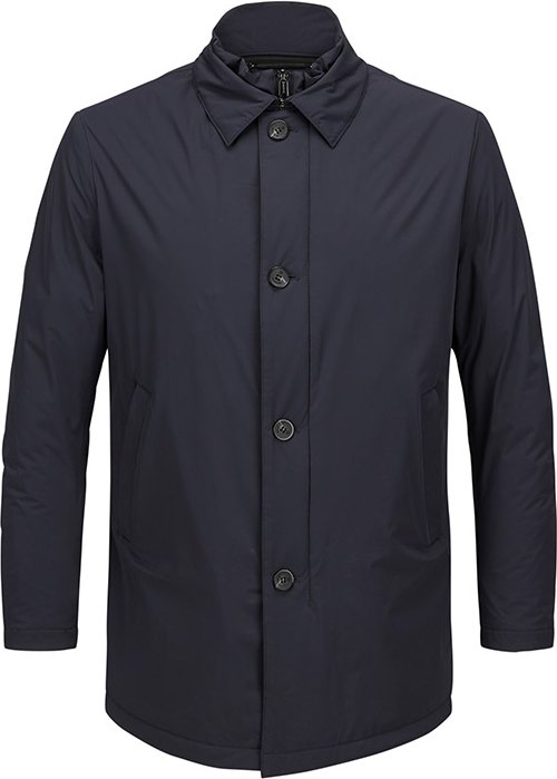 MILESTONE Herren Jacke blau unifarben