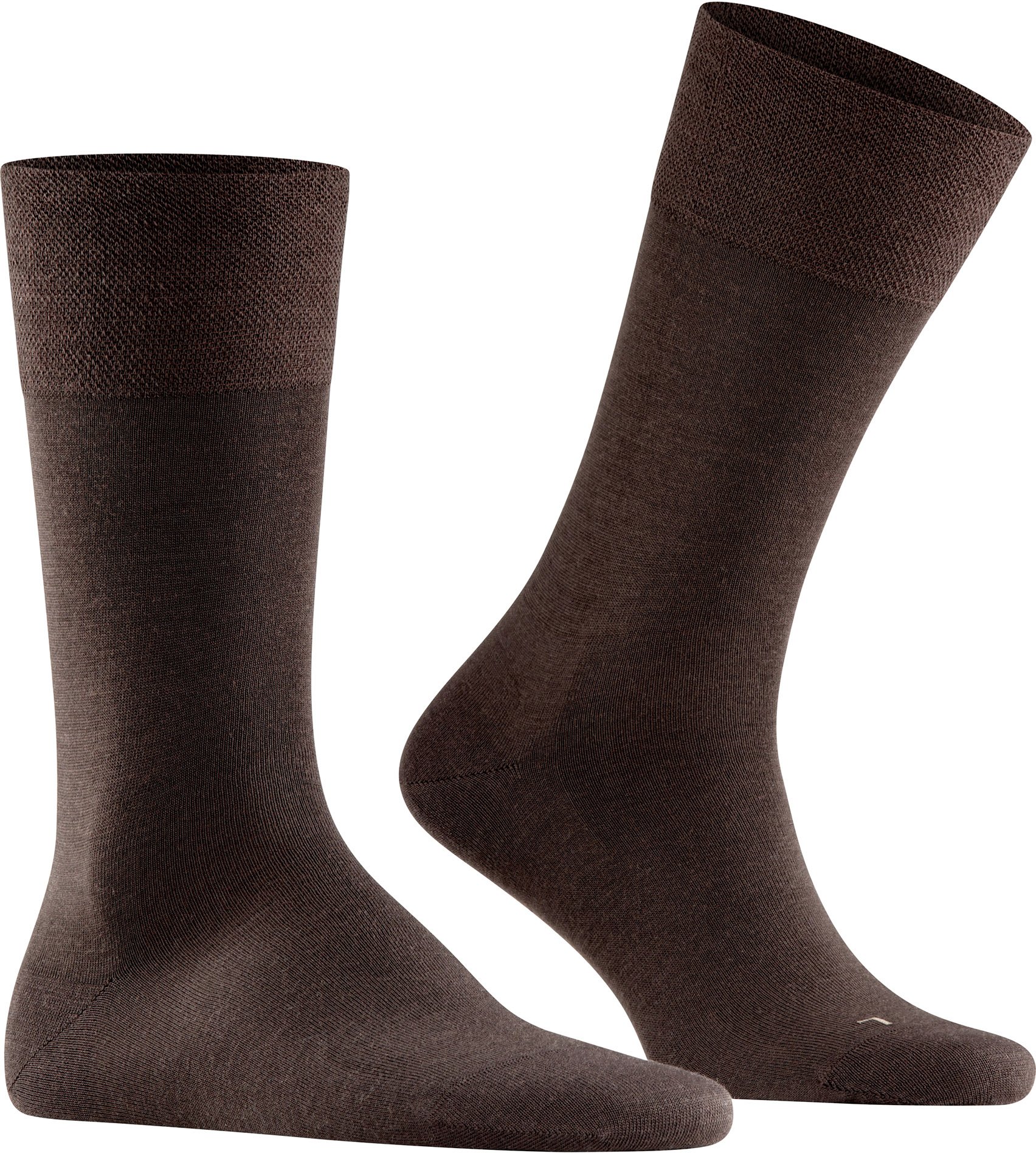 Falke Herren Socken braun Schur-Wolle unifarben