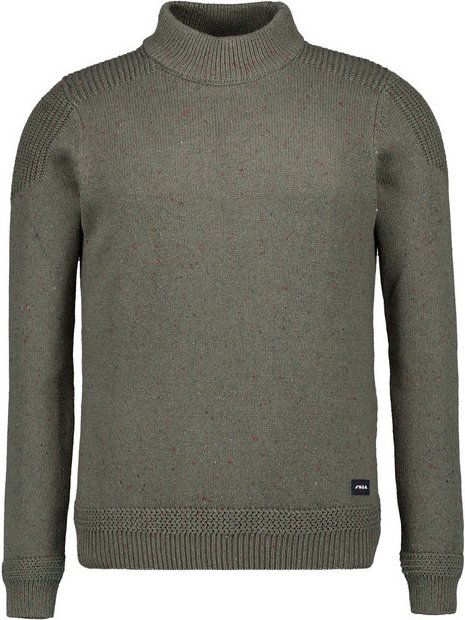 N.Z.A. Herren Pullover grün unifarben