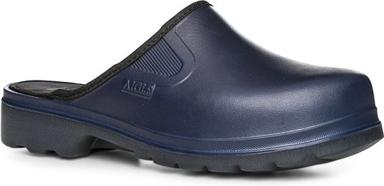 Aigle Herren Clog blau Gummi