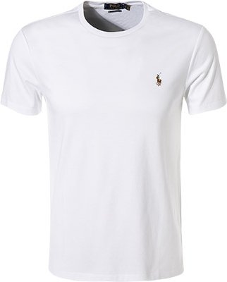 Polo Ralph Lauren Herren T-Shirt weiß Slim Fit