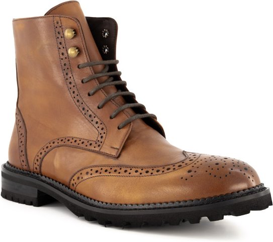 Prime Shoes Herren Schuhe braun Glattleder