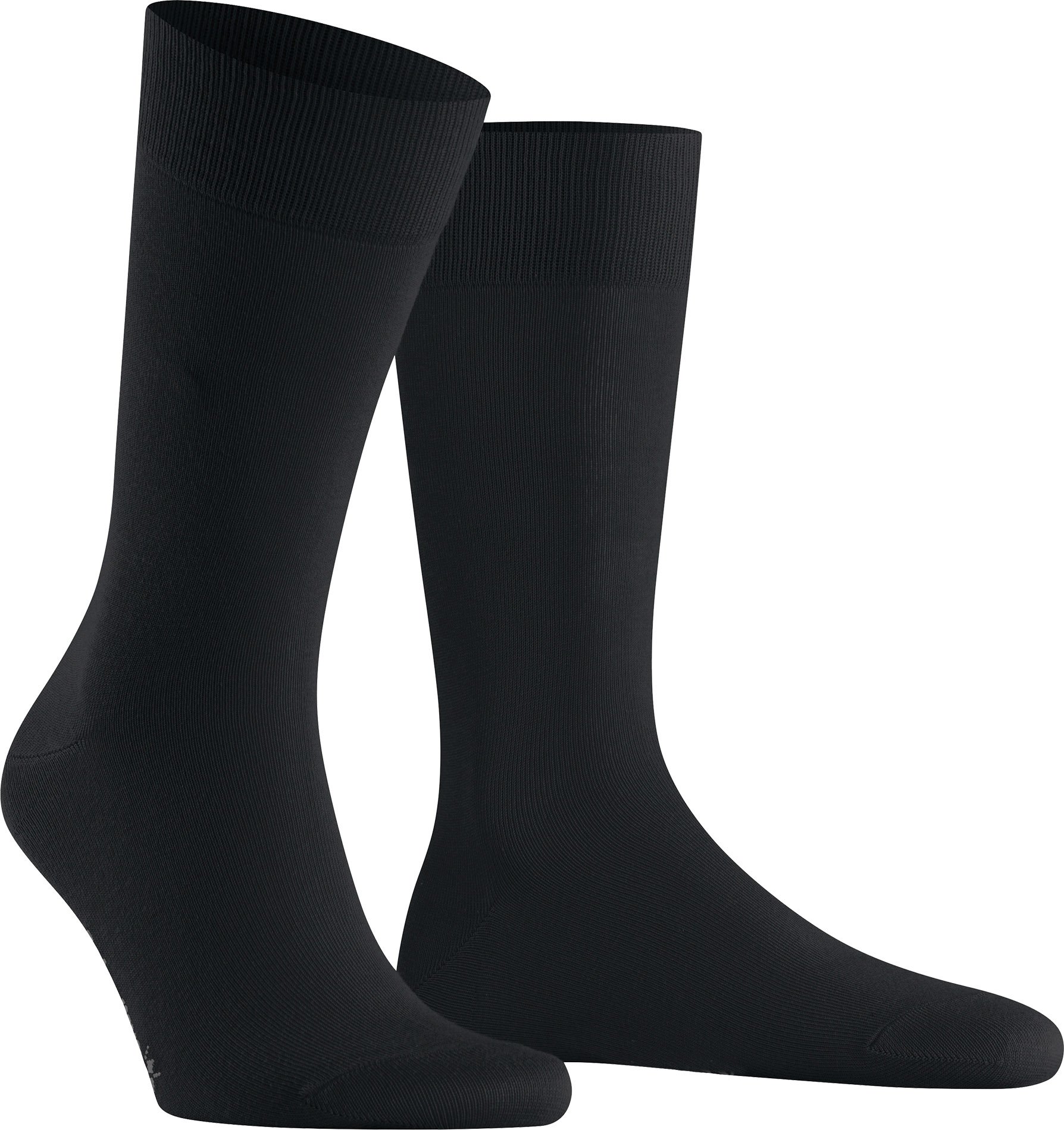 Thumbnail - Burlington Herren Socken schwarz Baumwolle & Mix unifarben
