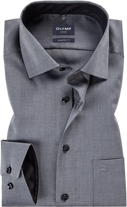 Thumbnail - OLYMP Herren Hemd schwarz
