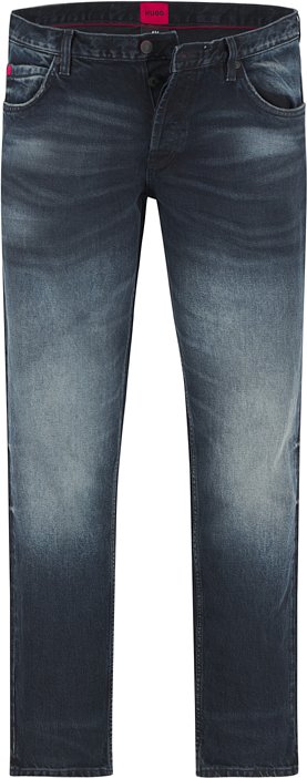 HUGO Herren Jeans blau