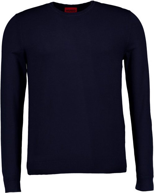 Thumbnail - HUGO Herren Pullover blau unifarben