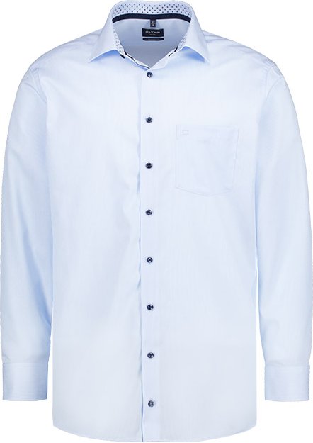 OLYMP Herren Hemd blau