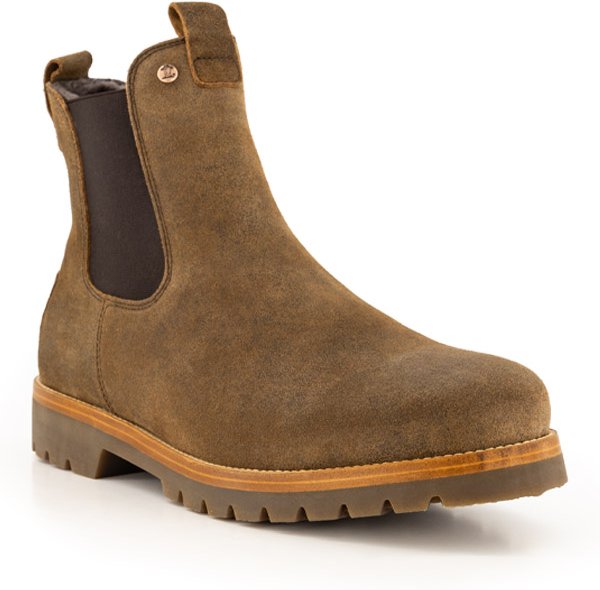 Thumbnail - Panama Jack Herren Chelsea Boots braun Glattleder