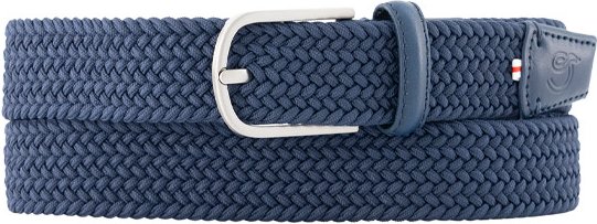 LA BOUCLE Herren Gürtel blau Textil