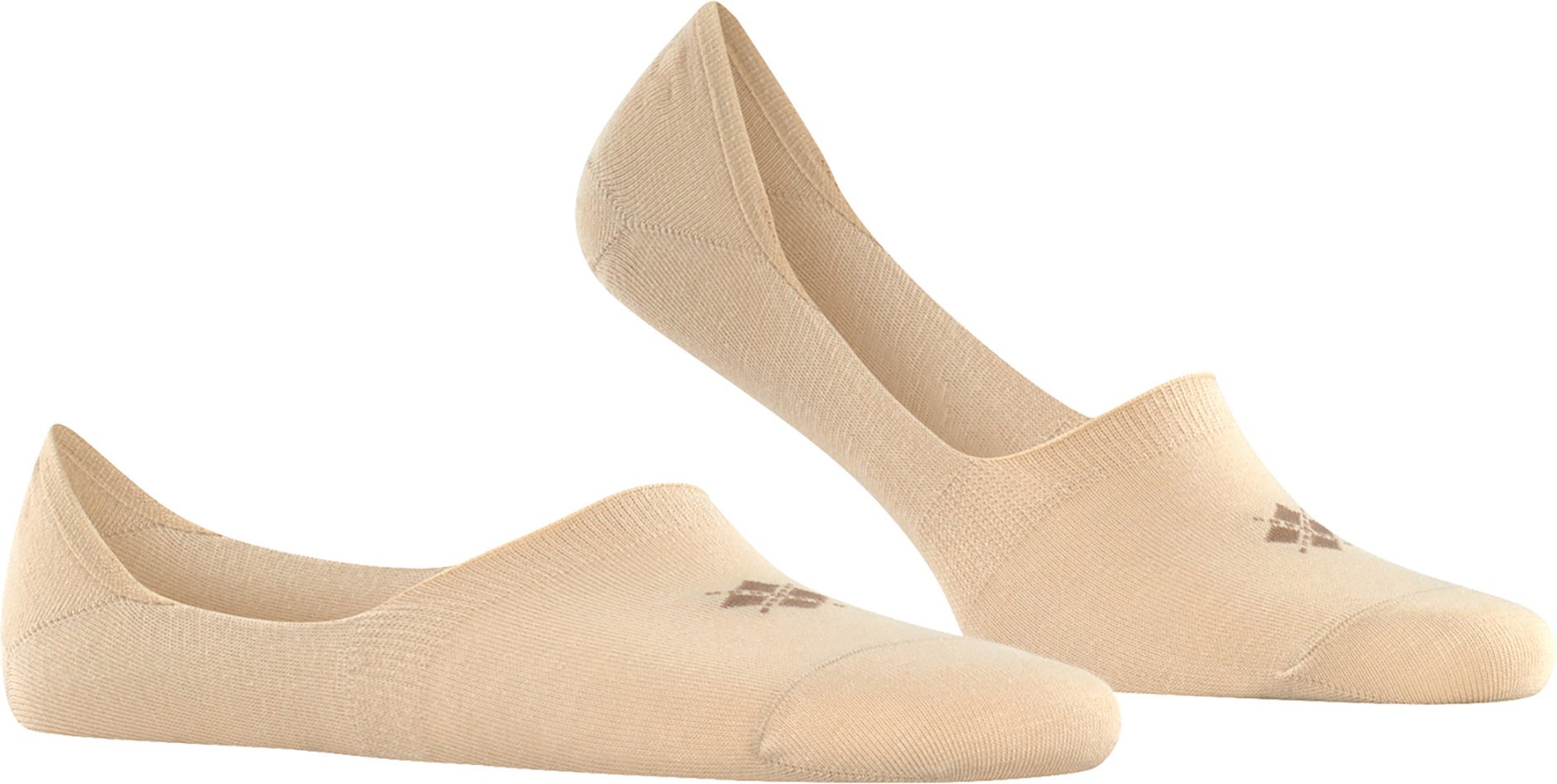 Thumbnail - Burlington Herren Socken beige Baumwolle & Mix unifarben