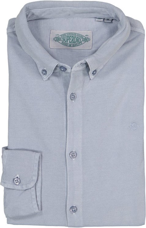 Superdry Herren Hemd blau