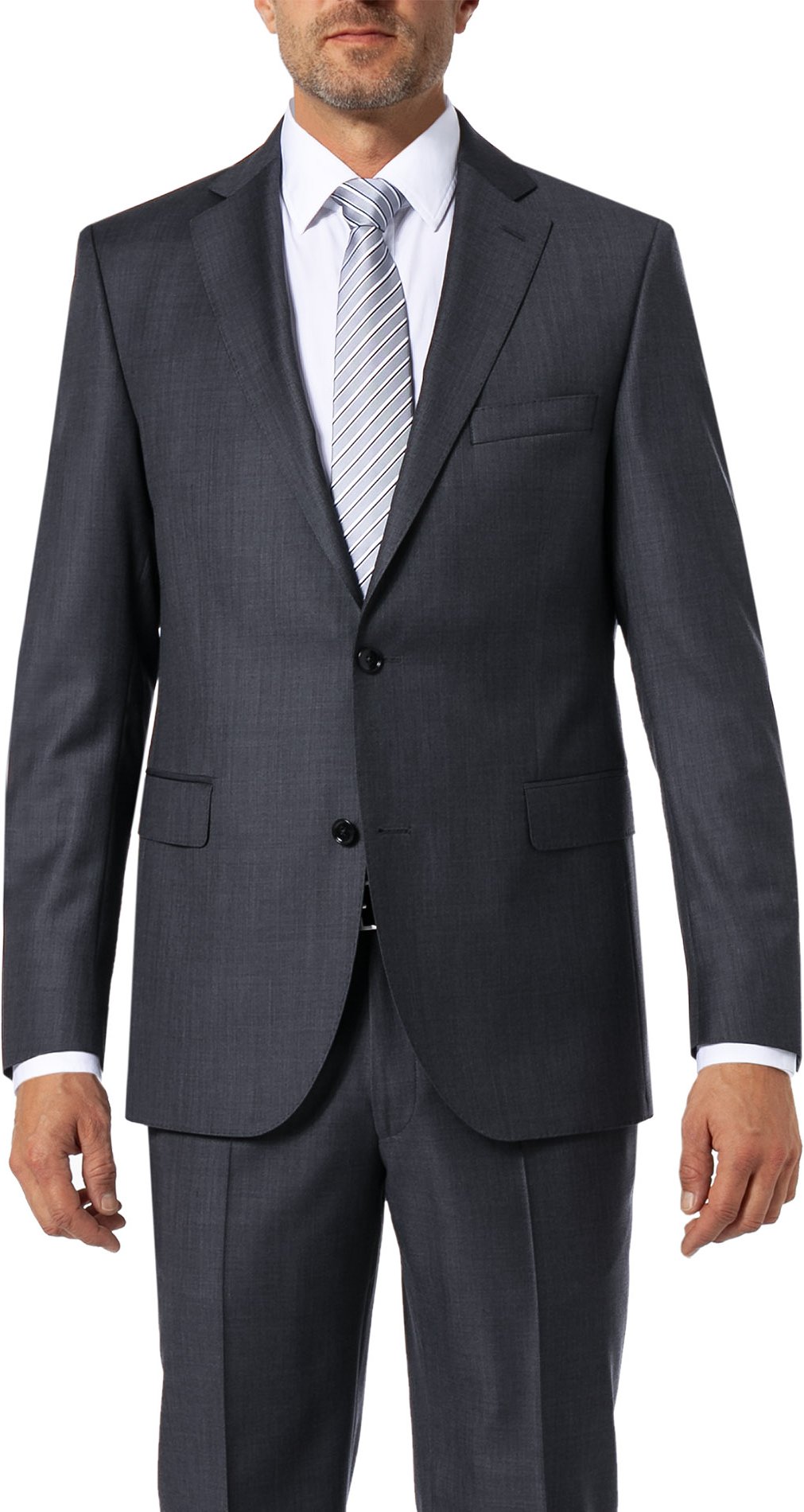 DRESSLER Herren Sakko grau meliert