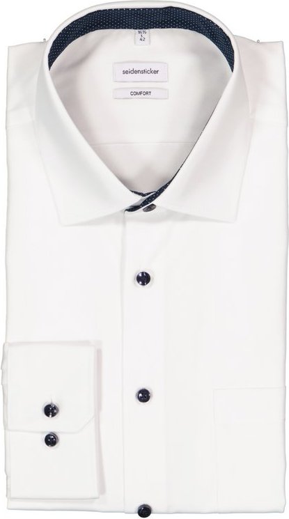 Seidensticker Herren Hemd weiß Comfort Fit