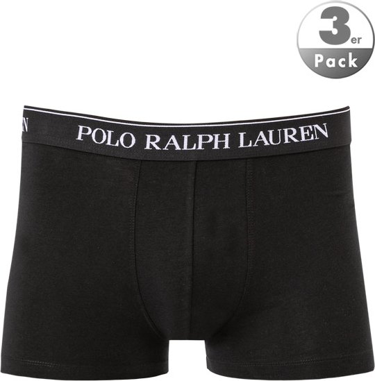 Polo Ralph Lauren Herren Trunks schwarz Baumwolle & Mix unifarben
