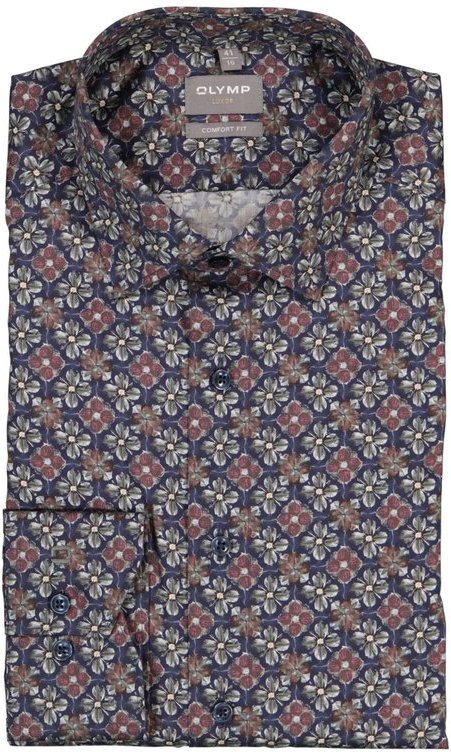 OLYMP Herren Hemd mehrfarbig Comfort Fit
