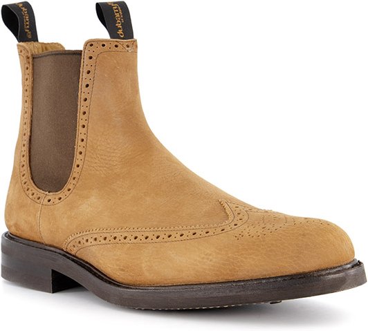 dubarry Herren Chelsea Boots braun Glattleder
