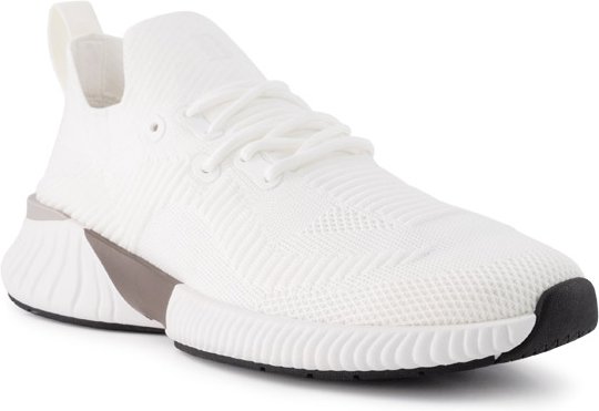 BOGGI MILANO Herren Schuhe weiß Textil & Canvas