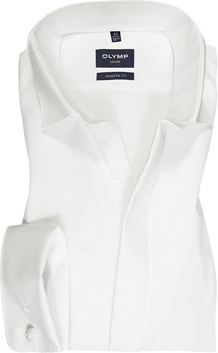OLYMP Herren Smokinghemd weiß