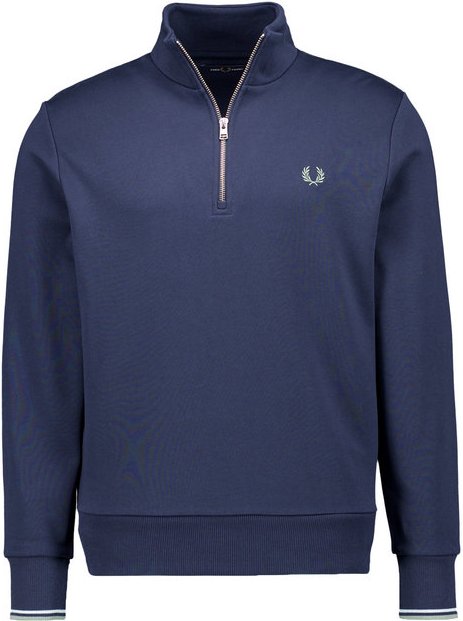 Fred Perry Herren Troyer blau unifarben