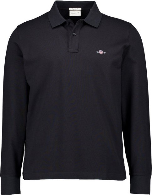Gant Herren Polo-Shirt schwarz