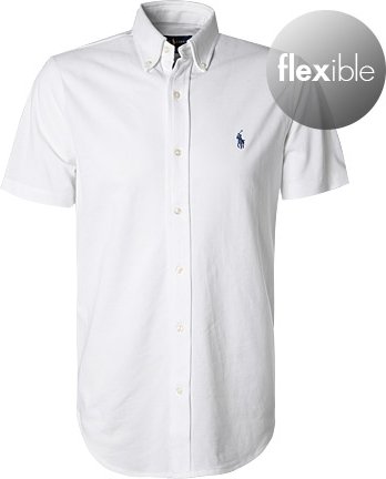 Polo Ralph Lauren Herren Kurzarmhemd weiß