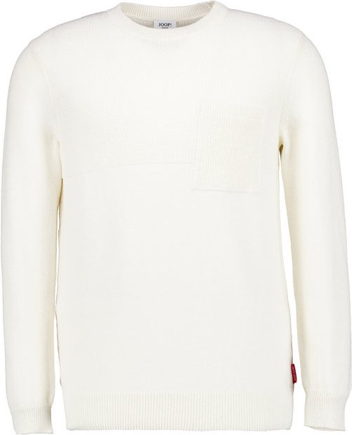 JOOP! Herren Pullover weiß unifarben