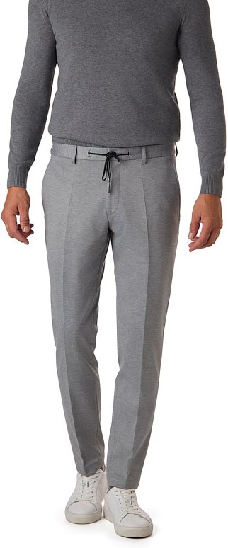 Thumbnail - ROY ROBSON Herren Hose grau meliert Slim Fit