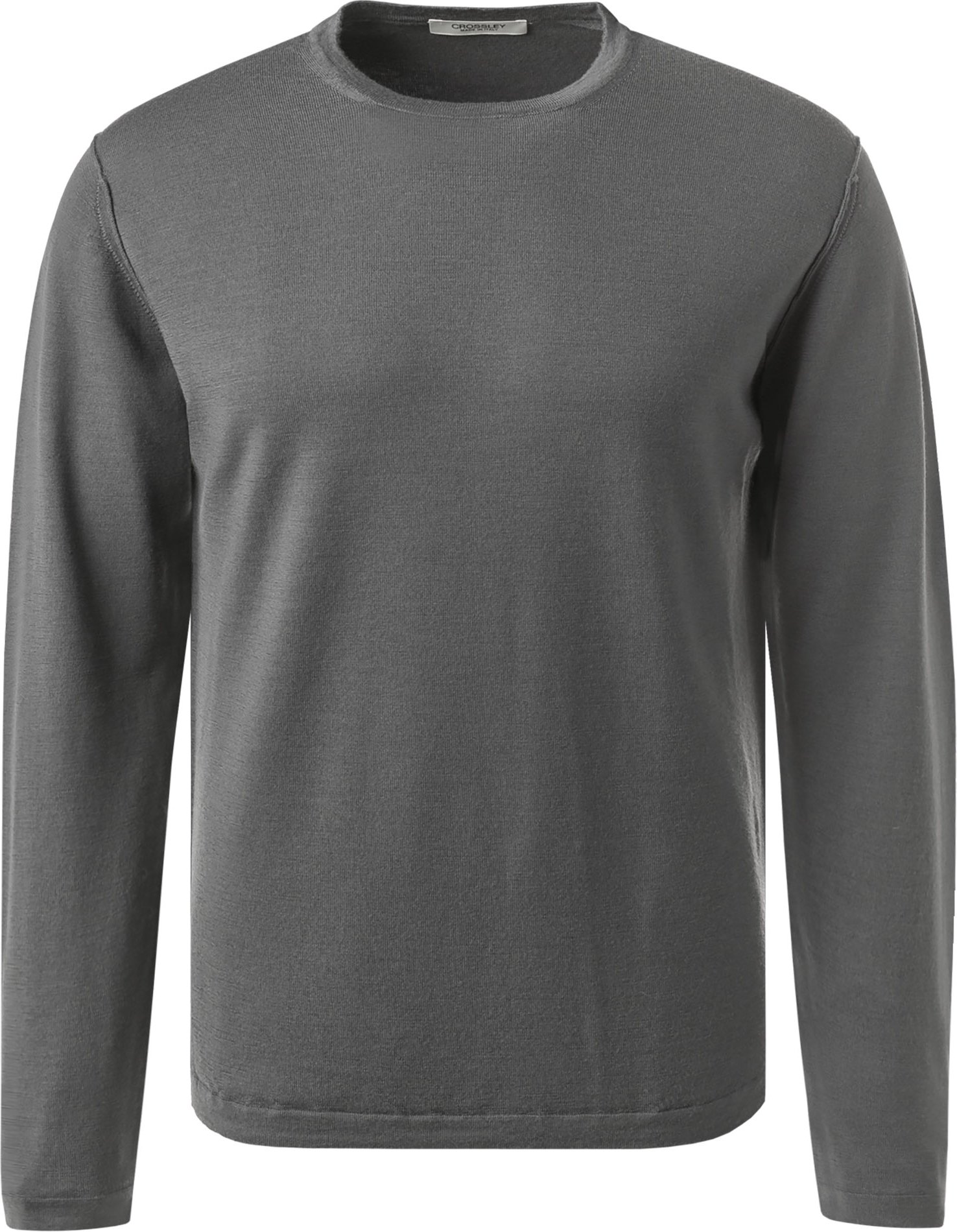 CROSSLEY Herren Pullover grau unifarben