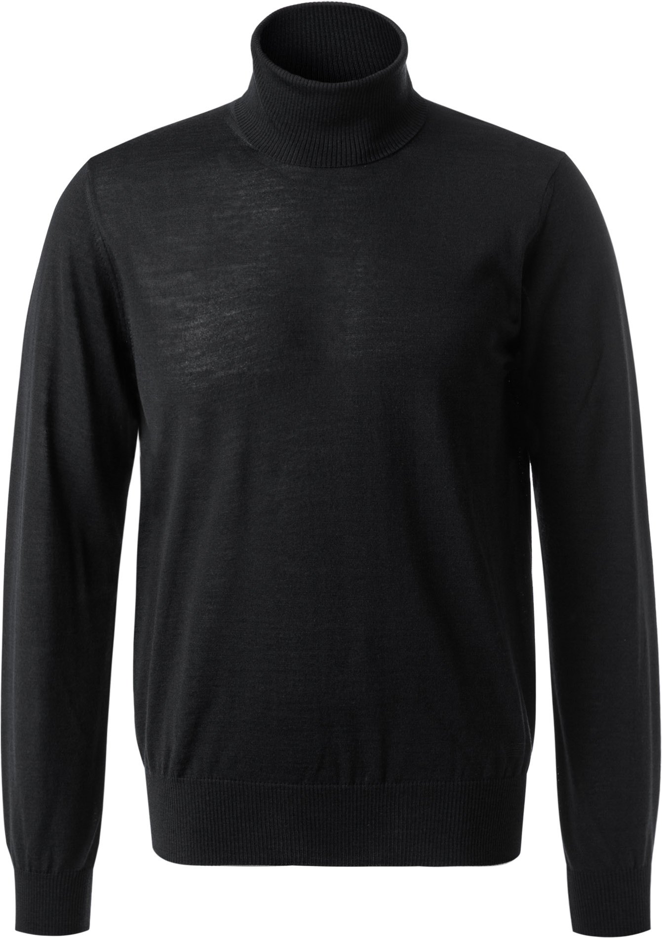 Thumbnail - EMPORIO ARMANI Herren Rollkragenpullover schwarz unifarben
