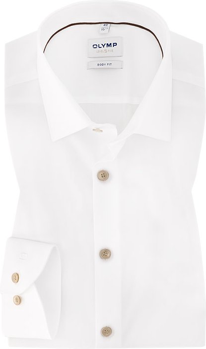 OLYMP Herren Hemd weiß
