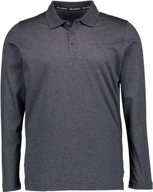 KARL LAGERFELD Herren Polo-Shirt grau