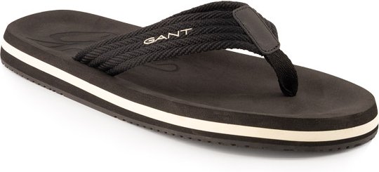Gant Herren Zehensandalen blau Textil & Canvas