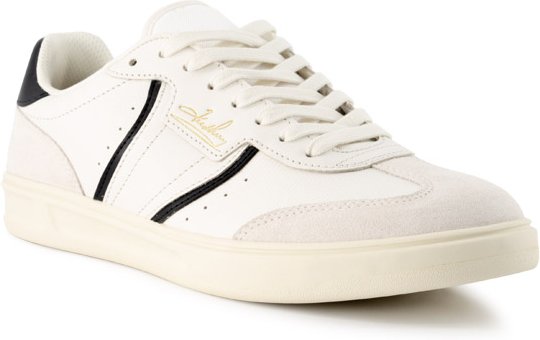 Fred Perry Herren Sneaker weiß Glattleder