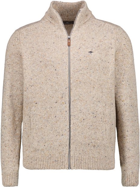 Fynch-Hatton Herren Cardigan beige unifarben