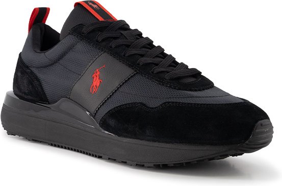 Polo Ralph Lauren Herren Sneaker schwarz Velours