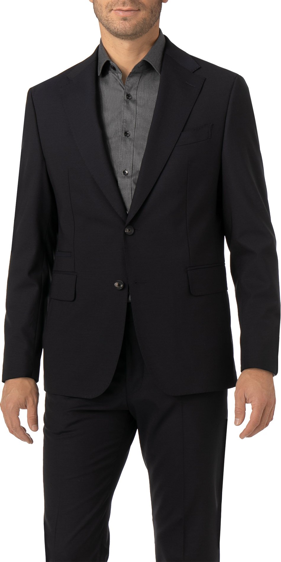 Thumbnail - Windsor Herren Sakko grau meliert