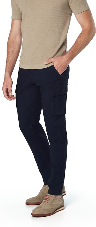 GAS Herren Hosen blau Slim Fit