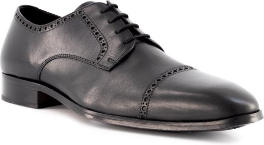 Prime Shoes Herren Schuhe schwarz Glattleder