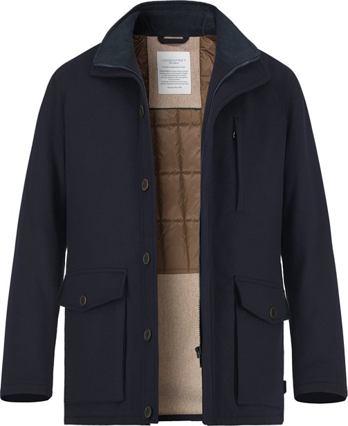 Thumbnail - LODENFREY Herren Jacke blau unifarben