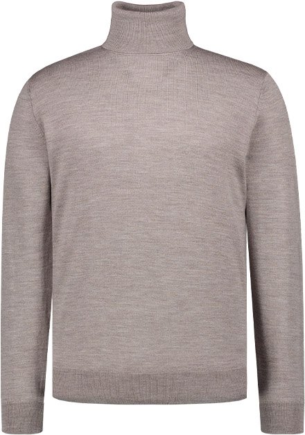 BOGGI MILANO Herren Pullover braun unifarben